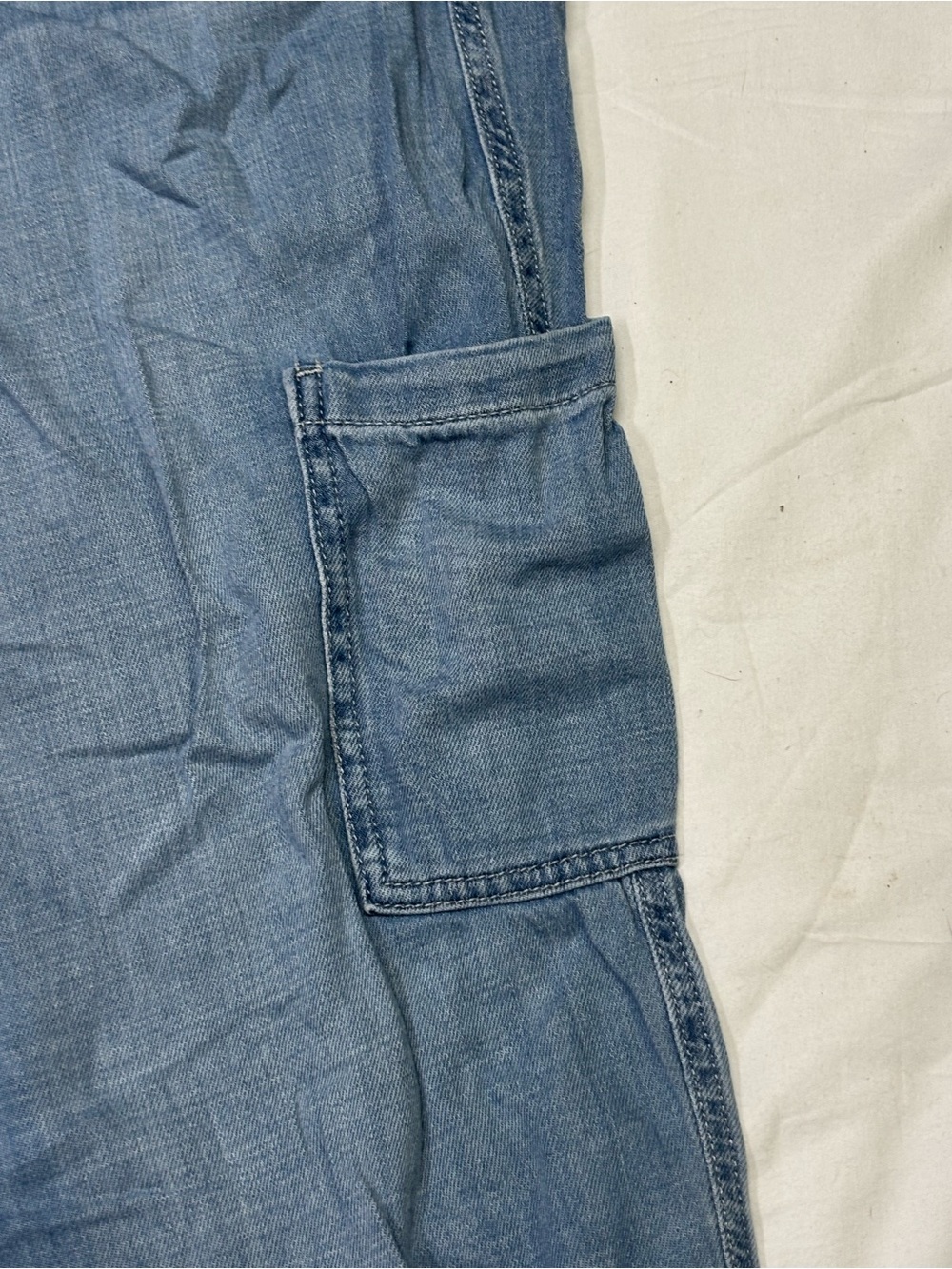 Sonoma Light Blue Denim Joggers - Picture 2 of 7
